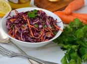 Salade chou rouge carottes