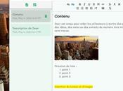Deer application simple élégante prise notes