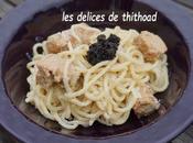 Spaguettis foie gras truffes (bataille food #78)