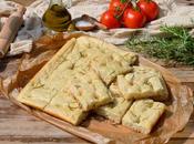 Focaccia genovese romarin