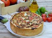 Quiche épaisse ratatouille