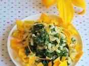 Salade Kale fleurs d'Hémérocalle (Vegan)