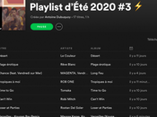 dernière playlist d'été pour route