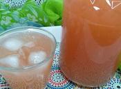 Limonade pamplemousse grapefruit lemonade limonada pomelo شراب الزنباع (الليمون الهندي)