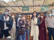 Moment bienveillance d’amitié avec président communauté tibétaine France