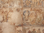 ancienne mosaïque dans maison siècle Chypre était critique christianisme
