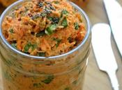 Tartinade épinards carottes