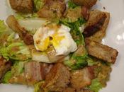 Salade Lyonnaise comme dans Bouchons Lyonnais