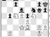 partie d'échecs finale dame