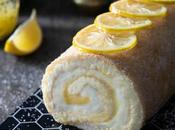 Bûche crème citron