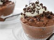 Dessert mousse chocolat crème