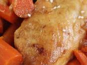 Cuisses poulet carottes cookeo