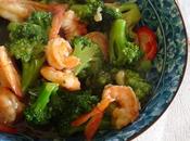 Brocoli crevettes chinoise