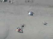 grain sable dans machine