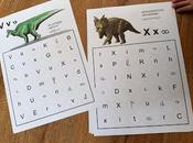 Reconnaître graphies avec dinosaures {document télécharger}