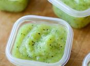 Compote pommes kiwi courgettes