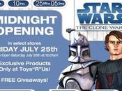 Star Wars Guerre clones opération Toys"R"Us minuit