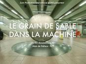 grain sable dans machine