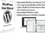 Manuel d’utilisation formation client développeurs sites WordPress avec lancement tutoriels