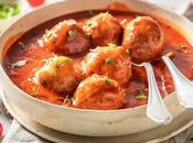 Boulettes viande sauce tomate, légères savoureuses