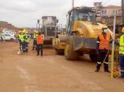 Cameroun Nkolmesseng travaux route piétinent