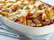 Gratin Léger pâtes courgettes thon