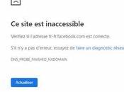 Instagram, Whatsapp, Facebook Messenger sont panne (DOWN)