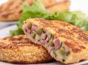 Galettes pommes terre jambon