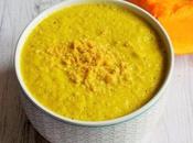 Soupe courge crue noisettes (Vegan)