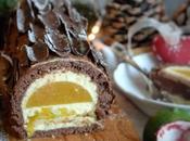Bûche Noël exotique chocolat