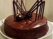 L'affreux gâteau pour Halloween: araignée