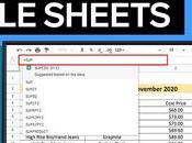 Comment créer formules Google Sheets ordinateur bureau mobile