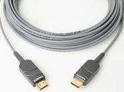 Deux nouveaux cordons optique HDMI Gbps jusqu’à mètres chez Opticis