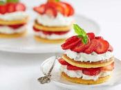 Crêpes crème fouettée fraises