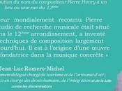 lAttribution compositeur Pierre Henry lieu Paris