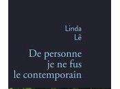 (Note lecture) Linda personne contemporain, René Noël