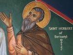 Saint Herbert Ermite milieu d'un Angleterre 687)