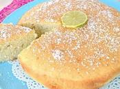 Gâteau lait coco citron vert Thermomix gâteau moelleux fondant