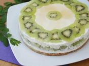 Cheesecakes kiwis sans cuisson