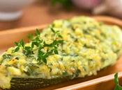 Courgettes farcies purée pommes terre