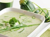 Soupe froide courgettes plus réconfortante vous puissiez préparer