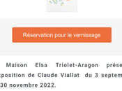 Maison Aragon- Triolet exposition Claude Viallat Septembre Novembre 2022.