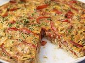 Frittata Poivrons Chèvre