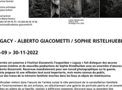 Fondation Giacometti Institut Legacy-Alberto Giacometti/ Sophie Ristelhueber 27/09 30/11/2022.