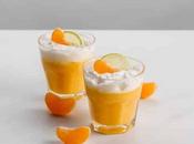 Mousse mandarine pour dessert ultra délicieux.