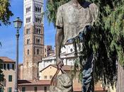 Pierre David, statue voyageuse bronze Bruno Catalano, actuellement Lucca Toscane