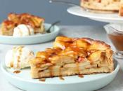 Tarte pommes sauce caramel