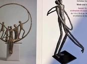 Galerie Estades exposition Sylvie Derelly (bronzes) partir Novembre 2022.