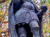 Histoire Louis Bavarois (Ludwig Bayer, 1281-1347) statue bronze Landshut