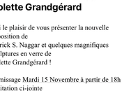 Galerie Claudine Legrand Exposition Patrick Naggar Colette Grandgérard.